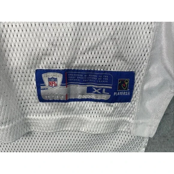 VTG Reebok Jersey Roy Williams #31 Dallas Cowboys Mens XL 50 White Blue NFL - Picture 4 of 10